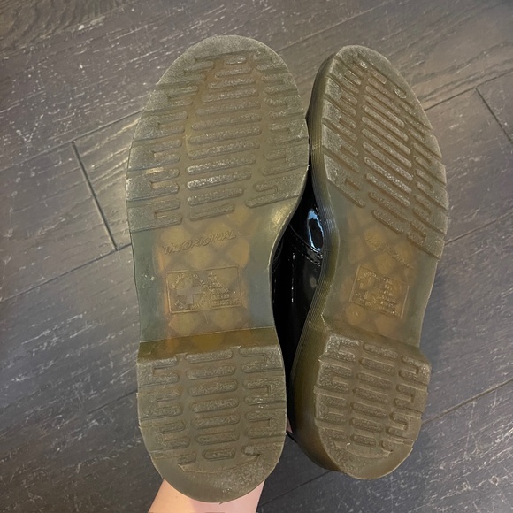 Dr. Martens women 1461 Black Patent Leather Oxford Shoes US 8/EU 39 - Picture 9 of 11